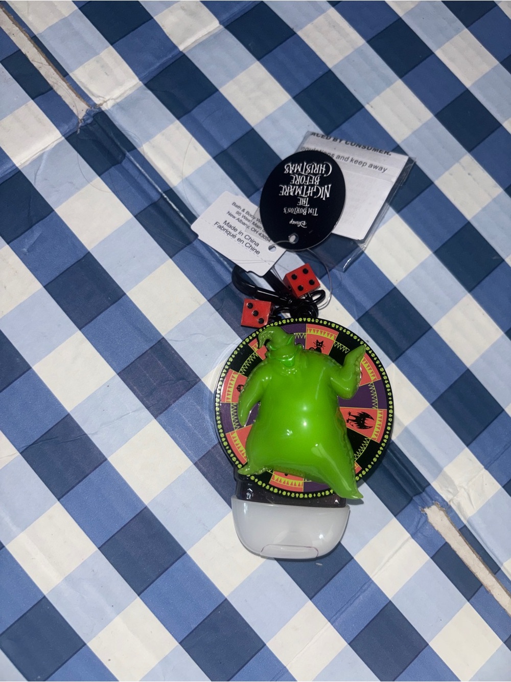 Nightmare before Christmas pocketbac sanitizer boogie Bath & body Works